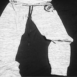 Gray joggers